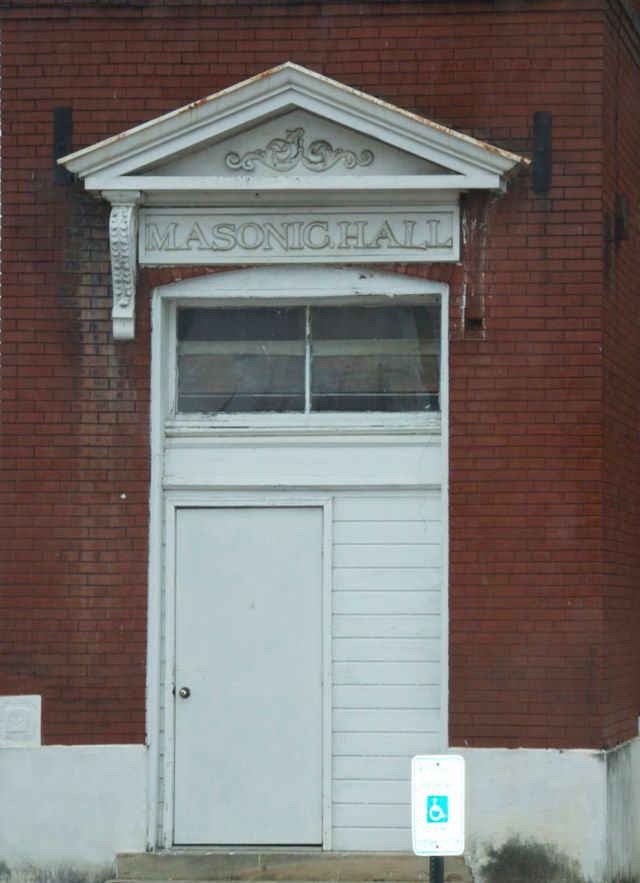 Masonic Hall entrance